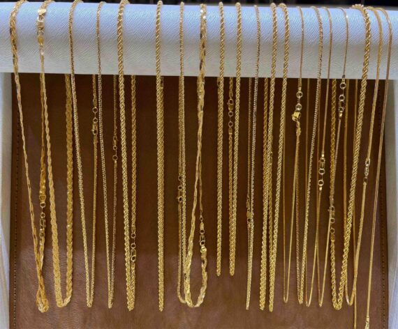 Gold chains online in Ajman